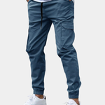SLIM CARGO TROUSERS FOR MEN