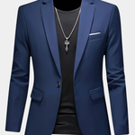 SKINNY LAPEL BLAZER FOR MEN