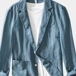 LAPEL COTTON JACKET FOR MEN