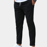 STRETCH COTTON TROUSERS FOR MEN