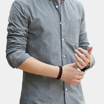 LAPEL BUTTON SHIRT FOR MEN