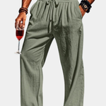 LINEN SUMMER TROUSERS FOR MEN