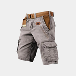 SLIM CARGO SHORTS FOR MEN