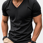 CASUAL V-NECK T-SHIRT FOR MEN