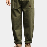 COTTON CARGO TROUSERS FOR MEN