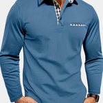 LONG SLEEVE POLO FOR MEN