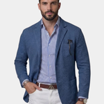 LINEN BLAZER JACKET FOR MEN
