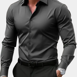 NOTCHED COLLAR SHIRT FOR MEN