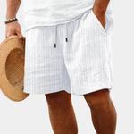 ELASTIC WAIST SHORTS FOR MEN