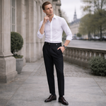 HIGH WAIST TROUSERS FOR MEN