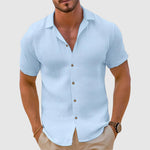 RELAXED COLLAR SHIRT FOR MEN