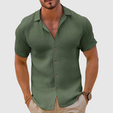 RELAXED COLLAR SHIRT FOR MEN