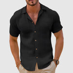 RELAXED COLLAR SHIRT FOR MEN
