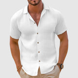 RELAXED COLLAR SHIRT FOR MEN