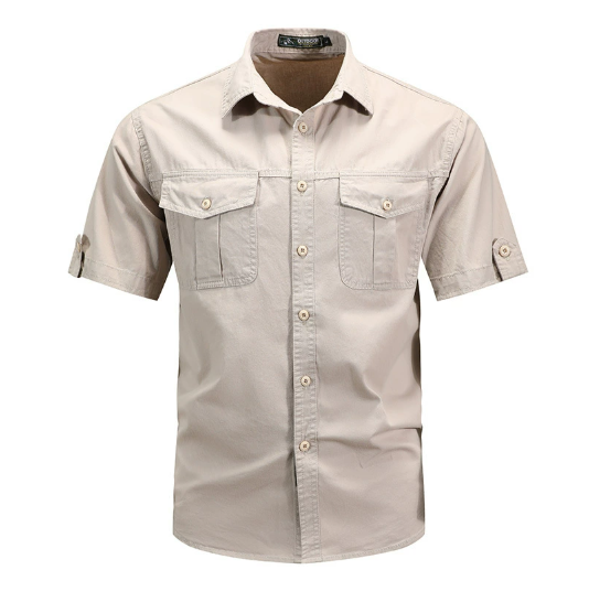 Alastair Casual Utility Shirt