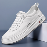 CUSHIONED LEATHER SNEAKERS FOR MEN