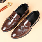 Valente Leather Tassel Loafers