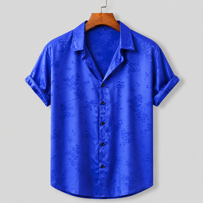 FLORAL SHORT SLEEVE SHIRT FOR MEN