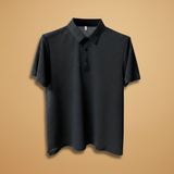 Tommy Polo Shirt with Collar and Button Placket
