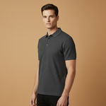 Tommy Polo Shirt with Collar and Button Placket