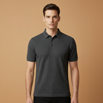 Tommy Polo Shirt with Collar and Button Placket