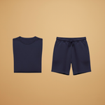Sports Set with T-Shirt and Drawstring Shorts