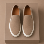 Men’s Suede Slip-On Sneakers – Casual Everyday Loafers | Areleon