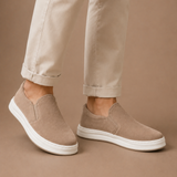 Men’s Suede Slip-On Sneakers – Casual Everyday Loafers | Areleon