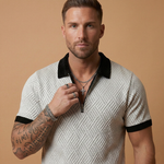 Summer Set with Zip-Up Polo and Relaxed Shorts
