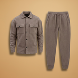 Set with Long-Sleeved Shirt & Trousers