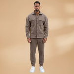 Set with Long-Sleeved Shirt & Trousers