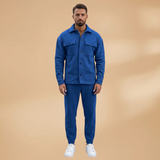 Set with Long-Sleeved Shirt & Trousers