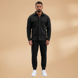 Set with Long-Sleeved Shirt & Trousers