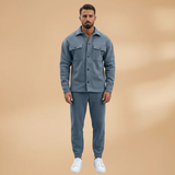 Set with Long-Sleeved Shirt & Trousers