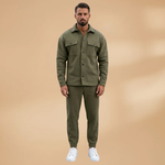 Set with Long-Sleeved Shirt & Trousers