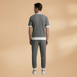 Set with Round-Neck and Jogging Pants