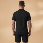 Set with Zipper Polo & Shorts