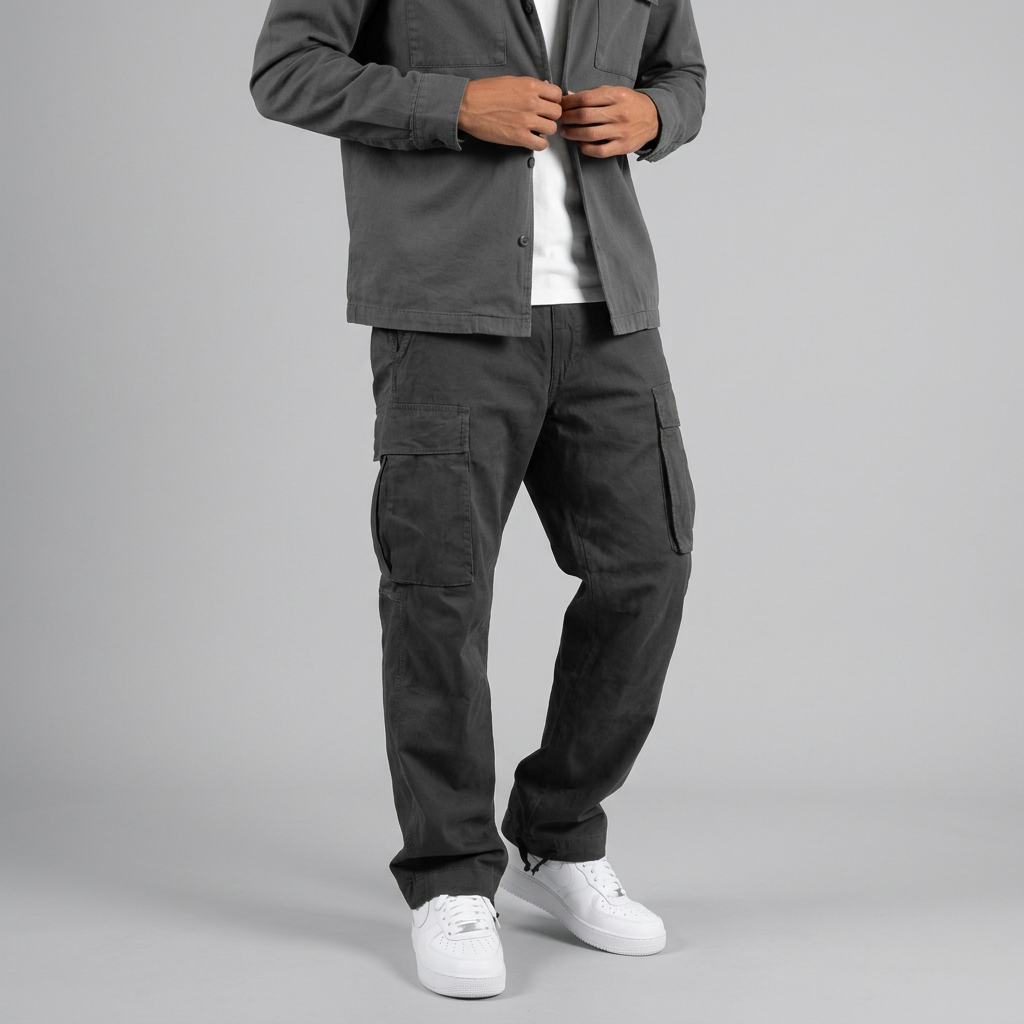Men’s Cargo Pants with Flap Pockets