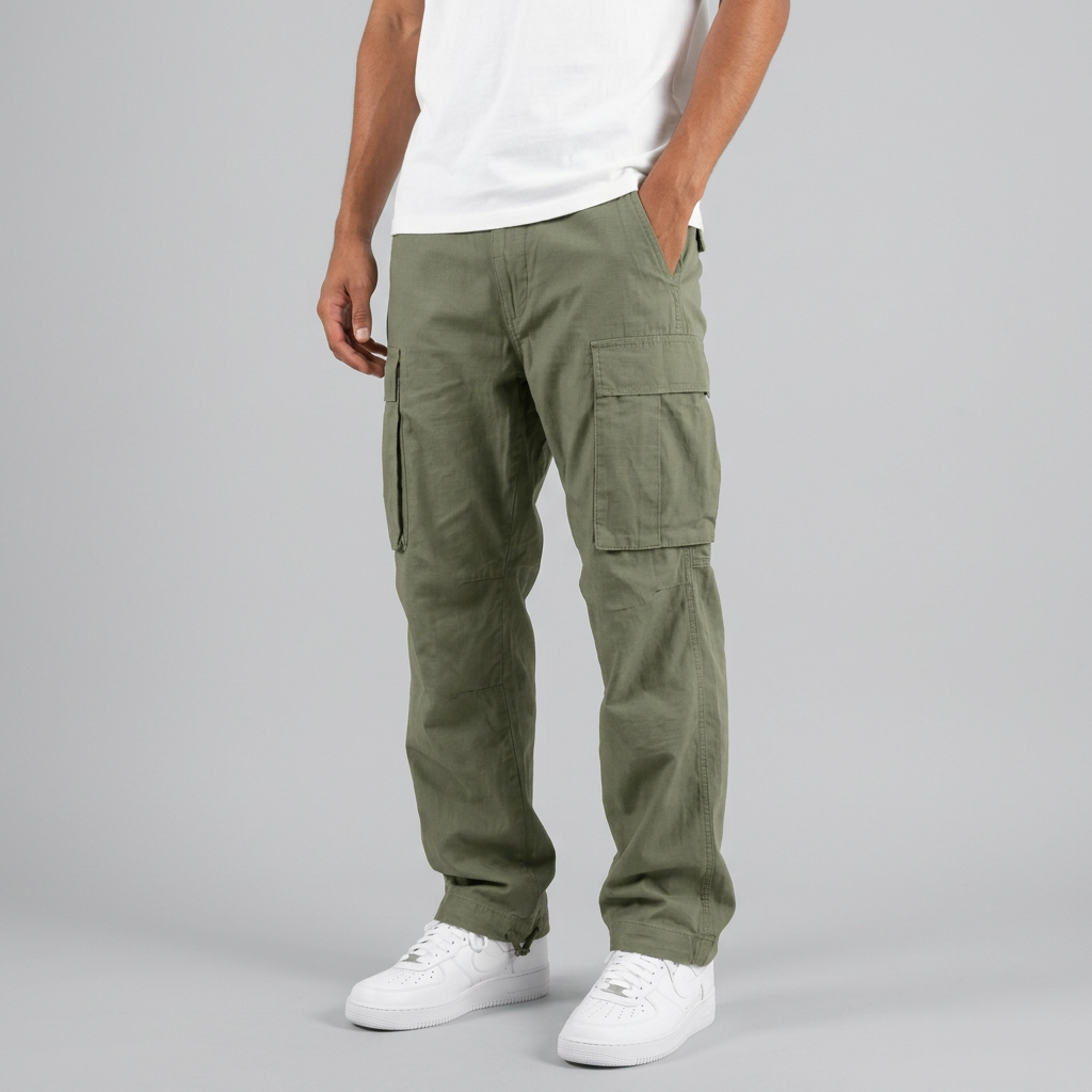 Men’s Cargo Pants with Flap Pockets