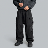 Men’s Cargo Pants with Multiple Flap Pockets