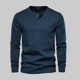 Long Sleeve Shirt with Button Placket