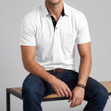 Polo Shirt with Chest Pocket