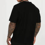 Polo Shirt with Waffle Texture