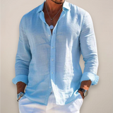 LINEN BUTTON SHIRT FOR MEN