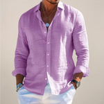 LINEN BUTTON SHIRT FOR MEN