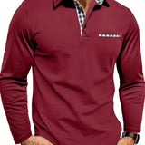 LONG SLEEVE POLO FOR MEN