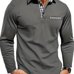 LONG SLEEVE POLO FOR MEN