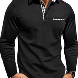 LONG SLEEVE POLO FOR MEN