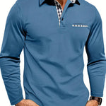 LONG SLEEVE POLO FOR MEN