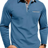 LONG SLEEVE POLO FOR MEN
